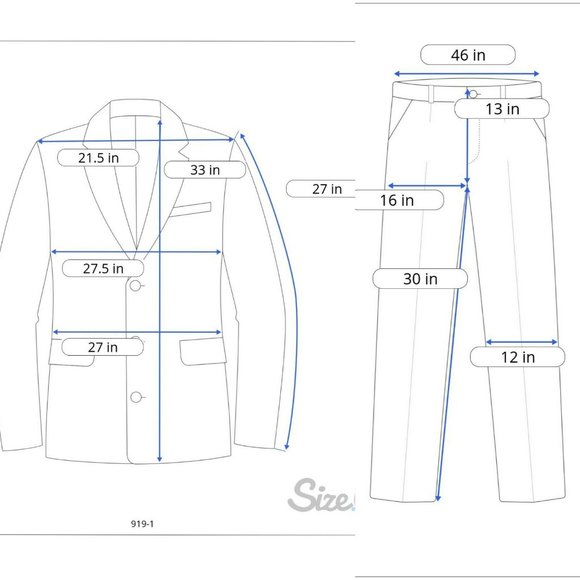 Pronto Uomo Mens Suit 54L Black Wool 2 Button - Picture 12 of 12